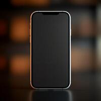Blank phone mockup ready to display your design photo