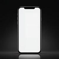 Insert your vision into this blank phone mockup photo