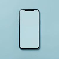Blank phone mockup designed for your creativity photo