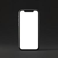 Make this blank phone mockup unique with your design photo