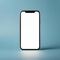 Customize and showcase your design with this blank phone mockup photo