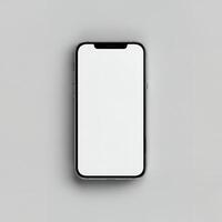 Use this blank phone mockup to bring your design to life photo