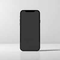 Make this blank phone mockup your design canvas photo