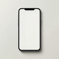 Design your own concept using this blank phone mockup photo