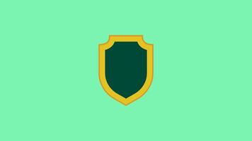 Animation of Asset Protection. Suitable for business and finance content. 2d animation 4k. Transparent Background. video