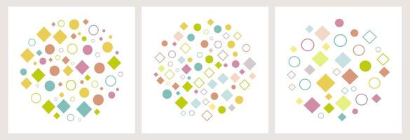 Memphis Design on White Background, creating Abstract Pattern. Retro elements for web, Vintage, Advertisement, Commercial Banner, Poster, leaflet, billboard, sale vector
