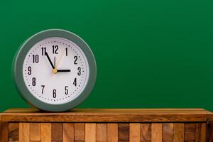 Alarm clock is a tool that tells the time accurately for daily life and work. Punctuality and limited time. photo