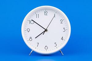 Alarm clock still photo in high quality studio Time and work in life
