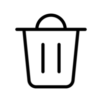 Recycle Bin, Trash Can, Trash Bin, Delete Button, Container, Bin File, Ecology and Environment Design Element png