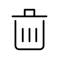 Recycle Bin, Trash Can, Trash Bin, Delete Button, Container, Bin File, Ecology and Environment Design Element png
