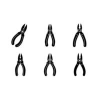 Stylish pliers illustrations created with for diverse graphic needs vector