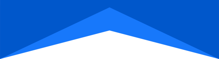 Header shape background for website design. Blue border for banner. Abstract divider for bottom or frame of template and web page. Presentation wavy and curve separator. png