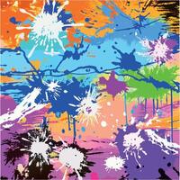 Abstract background with paint splashes and splashes vector