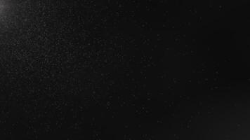Real dust particles float in the air. Background of dust particles and beautiful bokeh. . Seamless looping of 4K video