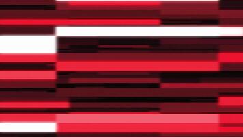 Digital red background with bright geometric shapes, data analysis technology, network connection, big data, computer technology concept. video