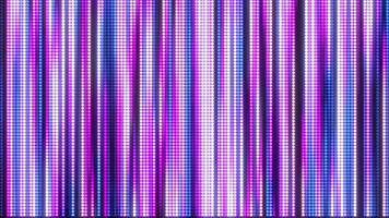 Abstract light vertical stripes. dynamic colorful linear pattern with random dots glowing and fading. modern background. Seamless loop 4k . video