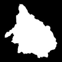 Mokhotlong district map, administrative division of Lesotho. illustration. vector