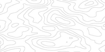 Topographic map seamless pattern. Abstract topography background. Abstract topographic background. Black and white background. vector
