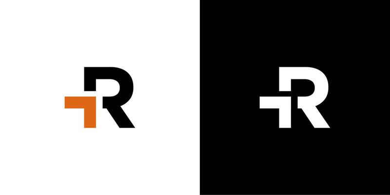 growth Letter R arrow Logo Design Icon Template