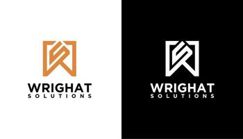 Letter logo design. icon modern Initial template vector
