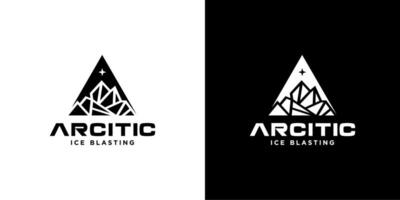 Iceberg Logo design icon template element vector