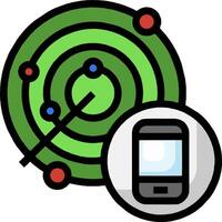 Mobile app development services vector