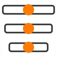 Menu Bar and toolbar icon concept vector