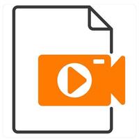 File and icon concept vector
