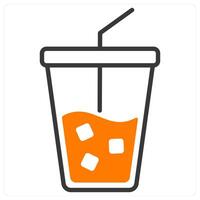 Soft Drink and soda icon concept vector