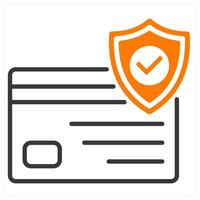 Security Card and pass icon concept vector