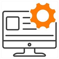 Technical Support and teach icon concept vector