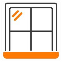 Window and glass icon concept vector