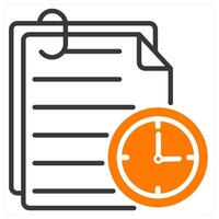 Data Retention and secure icon concept vector