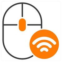 Smart Mouse and device icon concept vector