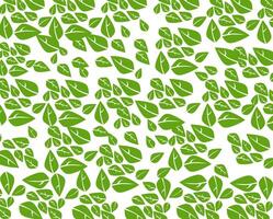 leaves background pattern vector