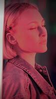 An Eyecatching and Stylish Portrait Captured in Vibrant Neon Lighting and Color video