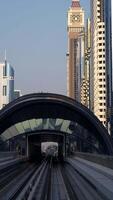 A vibrant Urban Railway Station featuring Modern Architecture alongside a dynamic Skyline video