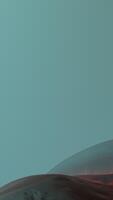 An Abstract Curved Surface on a Beautiful Teal Background Displaying Artistic Qualities video