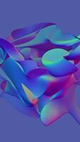 Abstract Colorful Shapes in Motion A Modern Art Design that Captivates with Creativity video