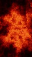 Abstract Fiery Background Featuring Dark Smoke Texture and Artistic Elements of Chaos video