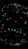 Beautifully Colorful Bokeh Lights in an Artistic and Creative Arrangement for Visual Impact video