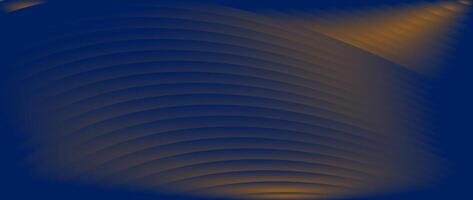 Abstract background with curved lines in blue and orange. vector