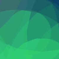 Abstract green and blue geometric background with overlapping shapes. vector