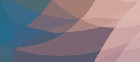 Abstract background with overlapping geometric shapes in pastel colors. vector