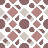 Simple Geometric Pattern , Abstract Design with Soft Colors. vector