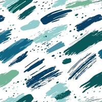 Elegant Brush Strokes , Subtle Abstract Seamless Pattern. vector