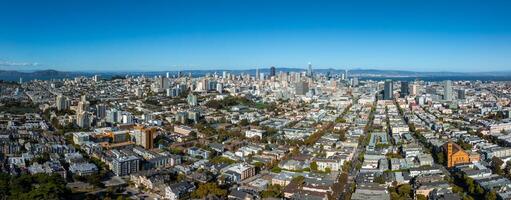 Aerial View of San Francisco Skyline with Salesforce Tower photo