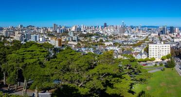 Aerial View of San Francisco Skyline with Salesforce Tower photo