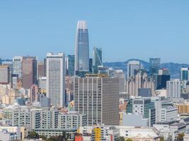 Panoramic View of Downtown San Francisco with Salesforce Tower photo