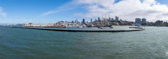 Panoramic View of San Francisco Skyline with Transamerica Pyramid photo